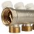 SMB 6851 013404 STOUT Коллектор распределительный 1", 4 отвода 3/4"ЕК