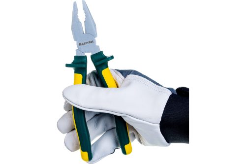 Фото KRAFTOOL 200 мм, Cr-Mo, плоскогубцы комбинированные KRAFT-MAX 22011-1-20 KRAFTOOL 200 мм, Cr-Mo, плоскогубцы комбинированные KRAFT-MAX 22011-1-20