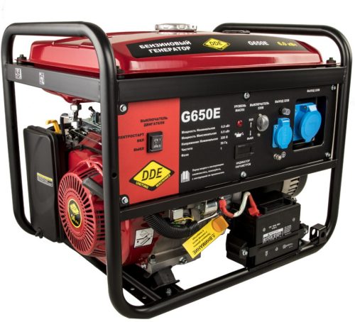Бензиновый генератор DDE G650Е 917-439