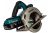 Аккумуляторная дисковая пила Makita DHS710RM2J