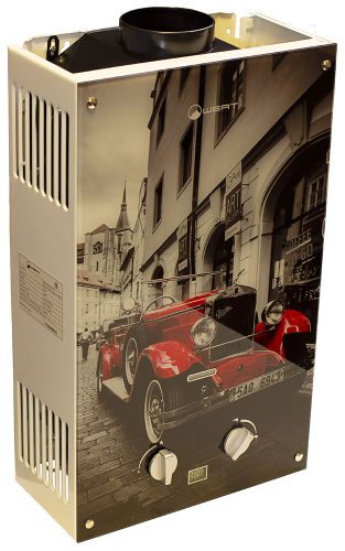Проточный газовый водонагреватель Wert 10EG Red Glass