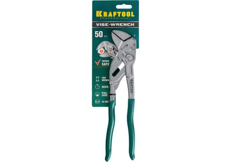 KRAFTOOL 250 мм, клещи переставные Vise-Wrench 22065