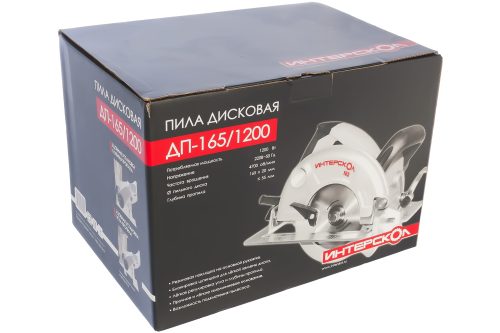 Дисковая пила Интерскол ДП-165/1200 96.1.0.00