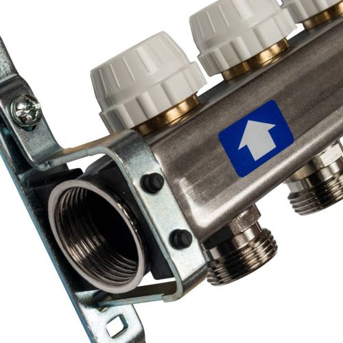 SMS 0922 000011 STOUT Коллектор из нержавеющей стали без расходомеров 11 вых.