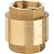 SVC-0002-000040 STOUT 1 1/2" Клапан обратный пружинный муфтовый с пластиковым седлом