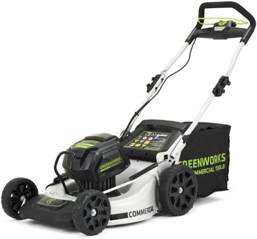 Бесщеточная аккумуляторная газонокосилка GreenWorks GC82LM51K5 2502007UB