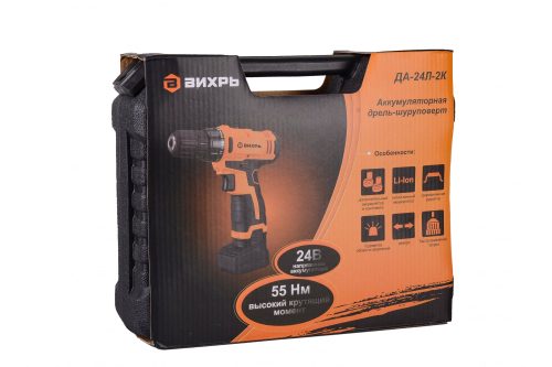 Дрель-шуруповерт ВИХРЬ ДА-24Л-2К
