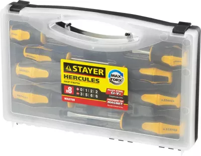 STAYER 8 шт., набор отверток 25055-H8_z02