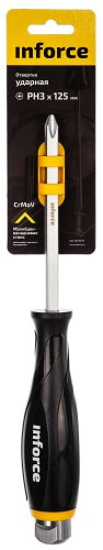 Inforce Отвертка ударная PH3х125мм 06-09-87