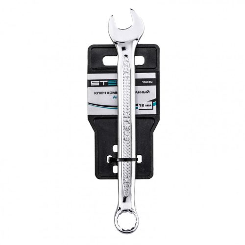 Фото Ключ комбинированный, 12 мм, CrV, антислип Stels Ключ комбинированный, 12 мм, CrV, антислип Stels