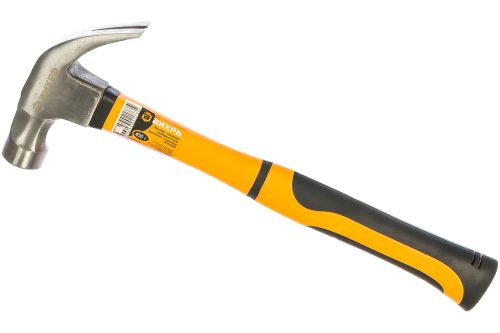 Молоток - гвоздодёр ВИХРЬ, 450гр.