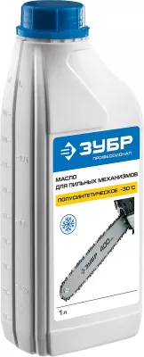 ЗУБР полусинтетическое, масло для пильных механизмов ПРЕМИУМ ЗМПМ