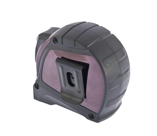 Рулетка "Doppelhaken", 8 м x 25 мм, двухсторонний зацеп, Нейлон, двусторонняя шкала, автоматическая фиксация Gross