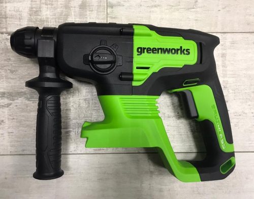 Перфоратор аккумуляторный бесщеточный Greenworks GD24SDS2 24V (без АКБ и ЗУ) 3803007
