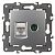 Розетка ЭРА 14-3110-03 RJ45 TV, IP20, алюминий Б0034316