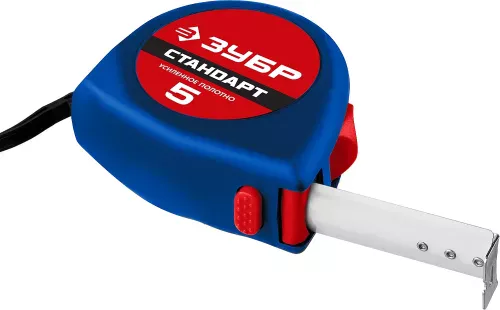 ЗУБР 5 м х 19 мм, рулеткам 34016-5 Профессионал