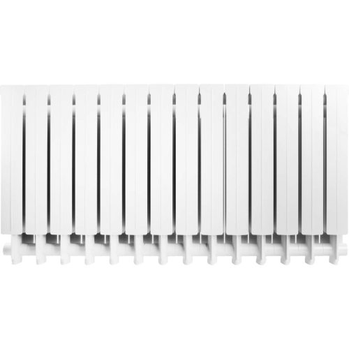 Global VOX- R 500 14 секций радиатор алюминиевый боковое подключение (белый RAL 9010)