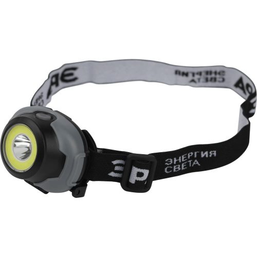 Налобный светодиодный фонарь ЭРА GB-710 Криптон, на батарейках, 3 режима, 5 Вт, СОВ, 3хААА Б0052752