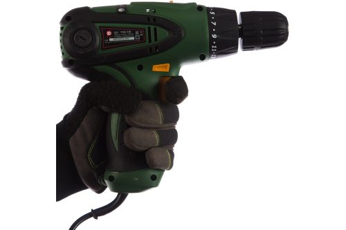 Дрель электрическая с функцией шуруповерта  Калибр ДЭ-700/2ш