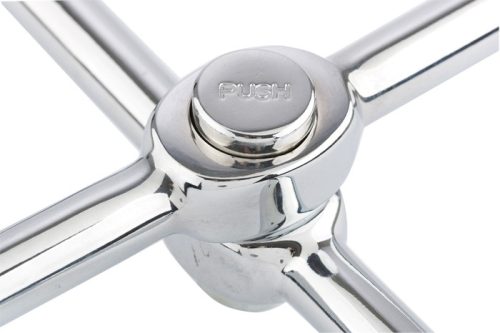 Фото Ключ-крест баллонный, складной 17, 19, 21 мм и 1/2, 406 мм, хромированная Gross Ключ-крест баллонный, складной 17, 19, 21 мм и 1/2, 406 мм, хромированная Gross