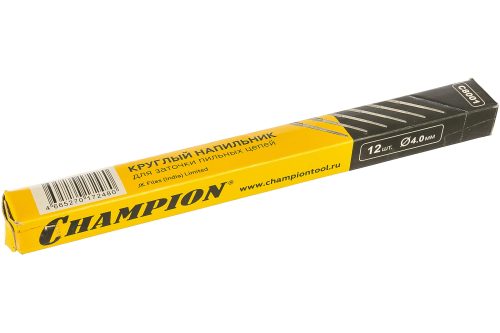 Фото Напильники 4.0, 12шт CHAMPION C8001 Напильники 4.0, 12шт CHAMPION C8001