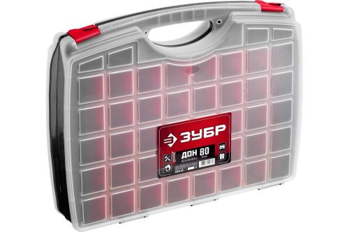 Фото ЗУБР 425 х 330 х 85, двухсторонний, органайзер ДОН-80 38036-80 ЗУБР 425 х 330 х 85, двухсторонний, органайзер ДОН-80 38036-80