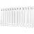 Global VOX- R 500 14 секций радиатор алюминиевый боковое подключение (белый RAL 9010)