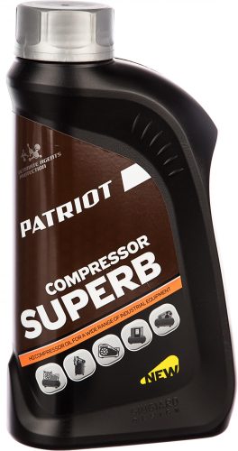 Масло компрессорное 1 л PATRIOT COMPRESSOR OIL GTD