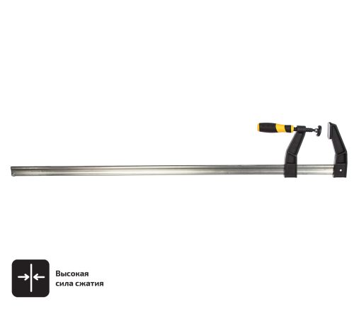 Фото Inforce усиленная струбцина F-образная 120х1000мм 06-03-31 Inforce усиленная струбцина F-образная 120х1000мм 06-03-31