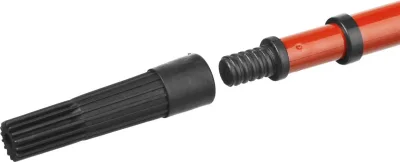 ЗУБР 100 - 200 см, стальная, ручка стержень-удлинитель телескопический для малярного инструмента 05695-2.0