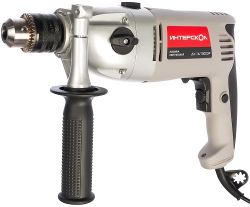 Фото Ударная дрель Интерскол ДУ-16/1000ЭР 57.1.3.00 Ударная дрель Интерскол ДУ-16/1000ЭР 57.1.3.00