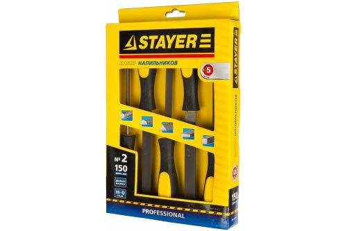 STAYER 150мм, напильник плоский 1681-15-H5_z01