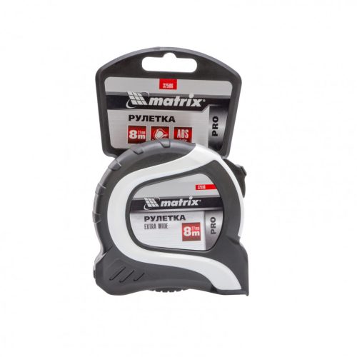 Фото Рулетка Extra Wide, 8 м x 27 мм, двухкомпонентный корпус, Pro Matrix Рулетка Extra Wide, 8 м x 27 мм, двухкомпонентный корпус, Pro Matrix