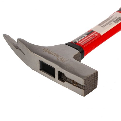 Фото Молоток кровельщика, 600 г, фибергласовая обрезиненная рукоятка Matrix Молоток кровельщика, 600 г, фибергласовая обрезиненная рукоятка Matrix