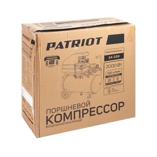 Компрессор Patriot поршневой масляный Professional 24-320