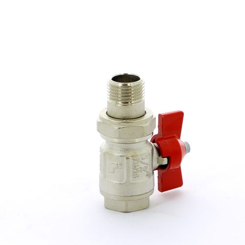 Фото Кран шаровой полнопроходной ITAP IDEAL 098 - 1'1/4 (НР/ВР, PN30, Tmax 150°С, ручка-бабочка красная) Кран шаровой полнопроходной ITAP IDEAL 098 - 1'1/4 (НР/ВР, PN30, Tmax 150°С, ручка-бабочка красная)