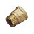 Удлинитель резьбовой Tiemme 1220 - 1/2" , длина 10 мм (НР/ВР, латунь без покрытия)
