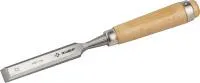 Стамеска-долото с деревянной ручкой, хромованадиевая, 22мм Зубр ЭКСПЕРТ 18096-22