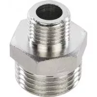SFT-0004-001214 STOUT Ниппель НН переходной никелированный 1/2X1/4