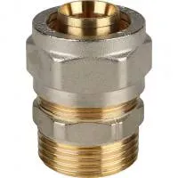 SFS-0001-000126 STOUT Переходник с наружной резьбой 1"х26 для металлопластиковых труб винтовой