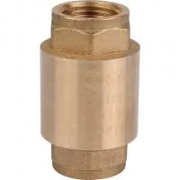 SVC-0011-000015 STOUT 1/2" Клапан обратный пружинный муфтовый с металлическим седлом