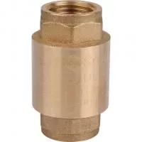 SVC-0011-000015 STOUT 1/2" Клапан обратный пружинный муфтовый с металлическим седлом