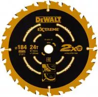 Диск пильный по дереву (184х16 мм) Dewalt DT 10302
