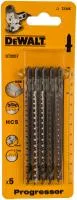 Пилка по дереву HCS 116x91x2-3x65мм, T234, 5 шт. Dewalt DT2057