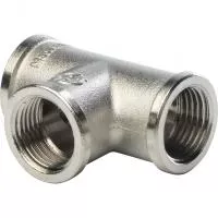 SFT-0020-000012 STOUT Тройник ВВ никелированный 1/2