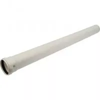 SCA-8080-001000 STOUT Элемент дымохода конденсац. труба  1000 мм DN80 м/п PP-FE