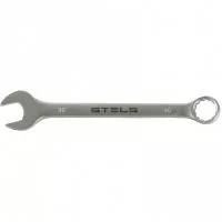 Ключ комбинированный, 30 мм, CrV, матовый хром Stels