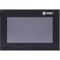 STE-0101-007004 STOUT Проводная контрольная панель управления M-7, черная