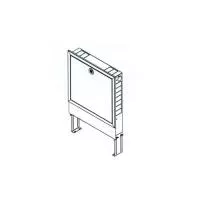Шкаф распределительный внутренний REHAU UP75 - 895x1150x115 мм (регулируемый,с внутренней дверцей)