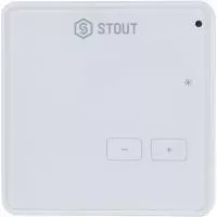 STE-0101-009003 STOUT Проводной комнатный регулятор R-9z, белый